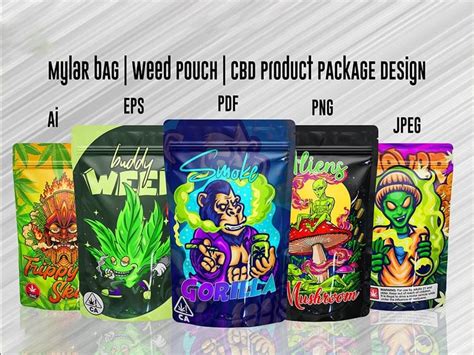 fake cannabis bags mylar|marijuana designs for mylar bags.